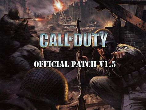 Call of duty v1 5 patch